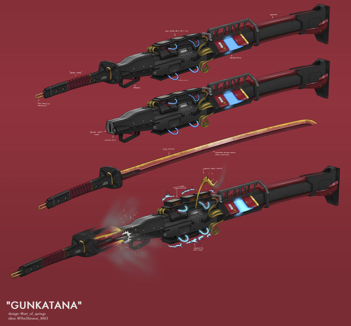 Gunkatana Design Sheet